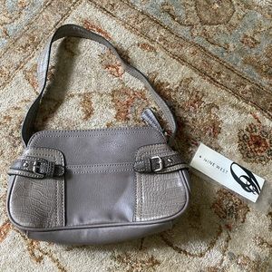 Nine West Grey Croco Bag